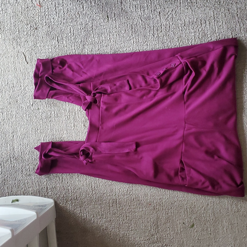 Snag Aubergine Overalls